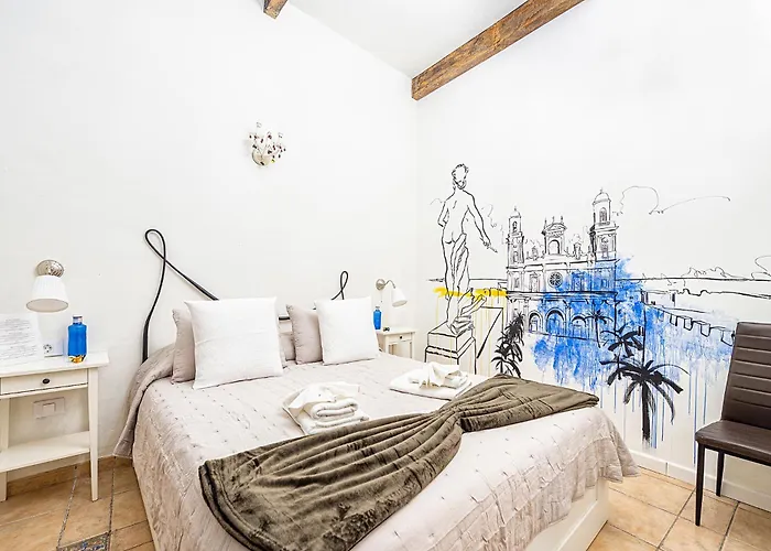 Frühstückspension La Casa Del Artista, Centro Historico, Privadas En Casa Compartida Las Palmas / Gran Canaria